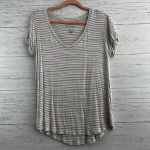 American Eagle Striped Soft and Sexy Short Sleeve Shirt Size M